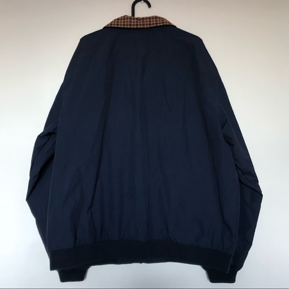 COPY - L.L. Bean Vintage Windbreaker Bomber Jacket Flannel Lined - Picture 2 of 10